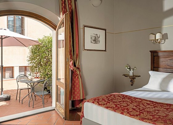Villa Casagrande Hotel Spa Wine - Wohnbeispiel Doppelzimmer Superior Deluxe (Zimmercodierung DD1)