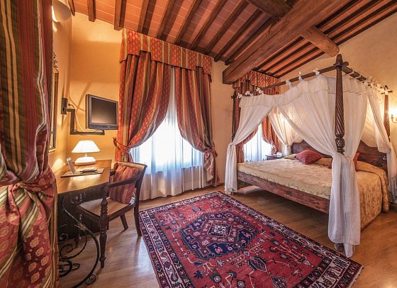 Villa Casagrande Hotel Spa Wine - Wohnbeispiel Doppelzimmer Deluxe (Zimmercodierung DD1)