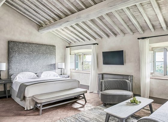 COMO Castello Del Nero - Tavarnelle Room (Zimmercodierung DB2)