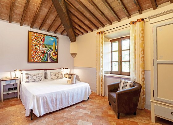 Molino di Foci - Wohnbeispiel Doppelzimmer (Zimmercodierung DB1)
