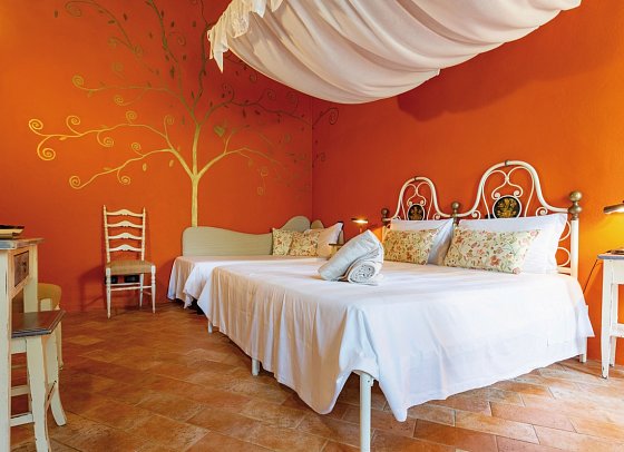 Molino di Foci - Wohnbeispiel Doppelzimmer Superior (Zimmercodierung DS1)