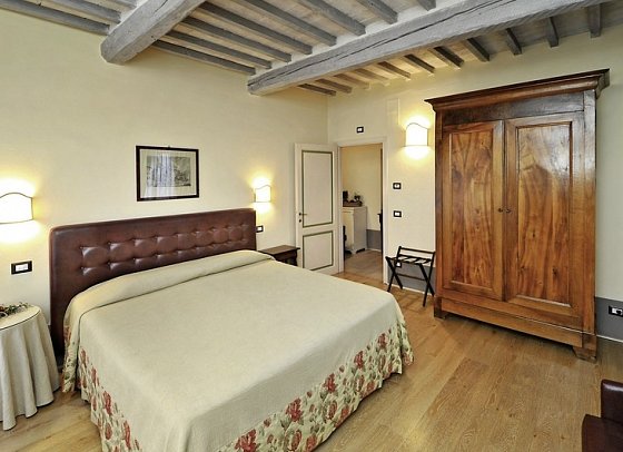 Fattoria La Sovana - Wohnbeispiel Doppelzimmer Deluxe (Zimmercodierung DD1)