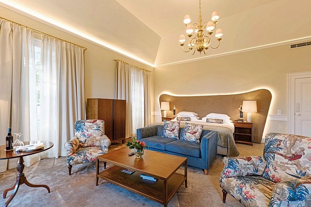 Casa Velha do Palheiro Relais & Chateaux - Wohnbeispiel Juniorsuite Haupthaus (Zimmercodierung JBU)