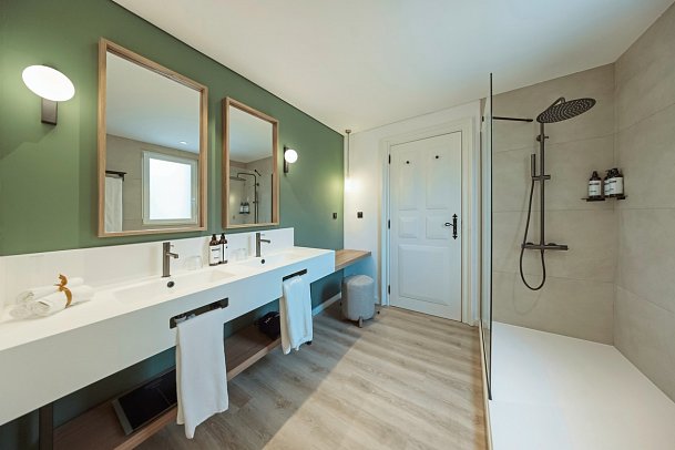 Dreams Madeira Resort Spa & Marina - Beispiel Bad Doppelzimmer Preferred Club (Zimmercodierungen DLG, DLM, DLO & DLQ)