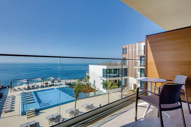 Sentido Galomar - Beispiel Balkon Doppelzimmer Meerblick (Zimmercodierungen DBM, D2M & D3M)