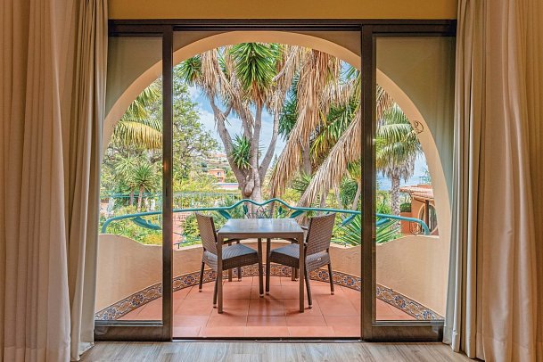 Quinta Splendida Wellness & Botanical Garden - Beispiel Balkon Doppelzimmer (Zimmercodierung DB1)