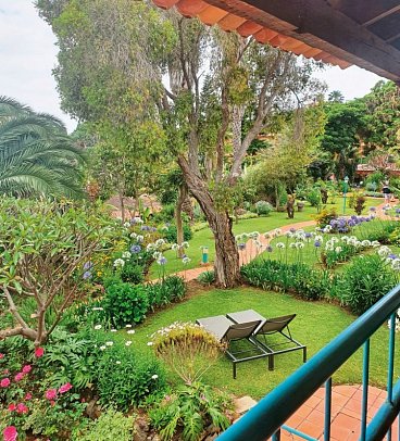 Quinta Splendida Wellness & Botanical Garden - Beispiel Balkon Apt. seitl. Meerblick (Zimmercodierung ABN)