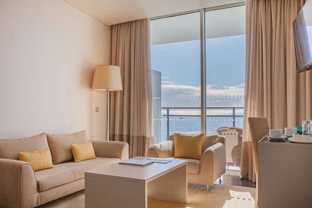 Vidamar Resorts Madeira - Wohnbeispiel Doppelzimmer Premium Meerblick (Zimmercodierung DMM)
