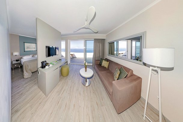 Orca Praia - Wohnbeispiel Juniorsuite Meerblick (Zimmercodierungen JDM & JSM)