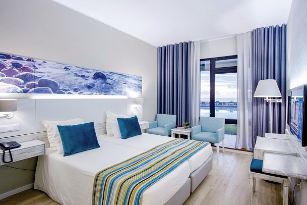 Estalagem do Mar - Wohnbeispiel Doppelzimmer Meerblick (Zimmercodierungen DBM & DCM)