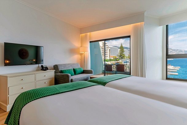 Pestana Vila Lido Madeira - Premium Ocean Resort - Wohnbeispiel Doppelzimmer Superior Meerblick (Zimmercodierung DSM)