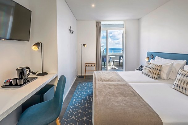 Allegro Madeira - Wohnbeispiel Doppelzimmer Meerblick (Zimmercodierung DBM)