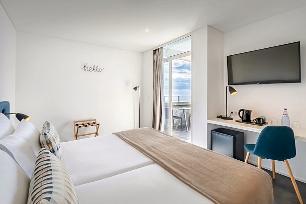 Allegro Madeira - Wohnbeispiel Doppelzimmer Meerblick (Zimmercodierung DBM)