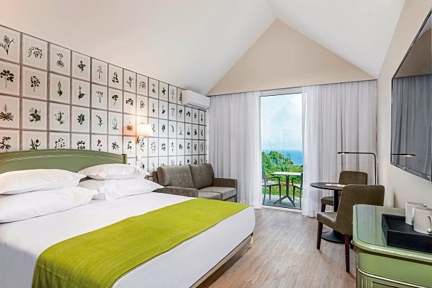 Pestana Quinta do Arco & Rose Garden Hotel - Wohnbeispiel Studio seitl. Meerblick (Zimmercodierung SBN)