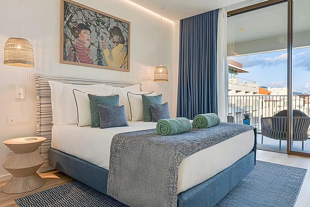 The Editory Ocean Way Funchal - Wohnbeispiel Doppelzimmer Meerblick (Zimmercodierung DBM)