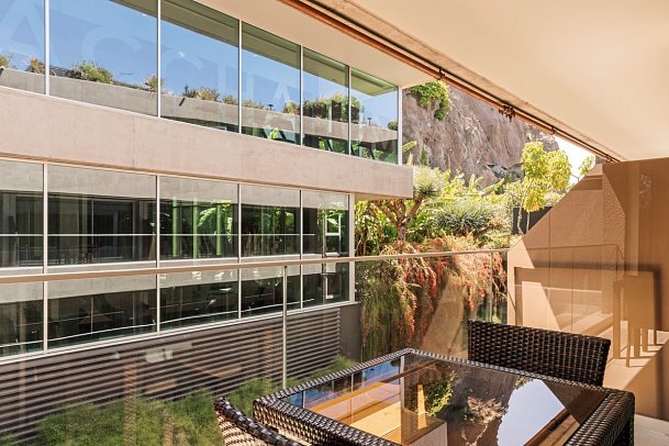 Saccharum Resort - Beispiel Balkon Suite Innenhofblick (Zimmercodierung WB1)