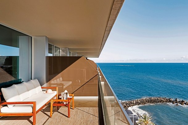 Saccharum Resort - Beispiel Balkon Suite SPE Privatpool (Zimmercodierung WDM)