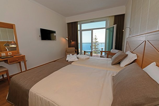 Hotel do Campo - Wohnbeispiel Doppelzimmer Meerblick (Zimmercodierung DBM)