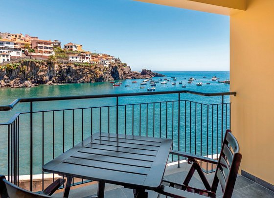 Pestana Churchill Bay Pousada & Historic Hotel - Beispiel Balkon Buchtblick (Zimmercodierungen DB2 & DS1)