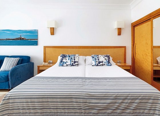 MUR Faro Jandia & Spa - Wohnbeispiel Doppelzimmer Meerblick (Zimmercodierungen DBM & DCM)