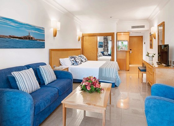 MUR Faro Jandia & Spa - Wohnbeispiel Doppelzimmer Meerblick (Zimmercodierung DBM.DCM)