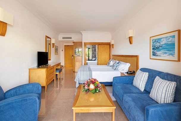 MUR Faro Jandia & Spa - Wohnbeispiel Doppelzimmer Poolblick (Zimmercodierungen DBP, DCP & D2P)