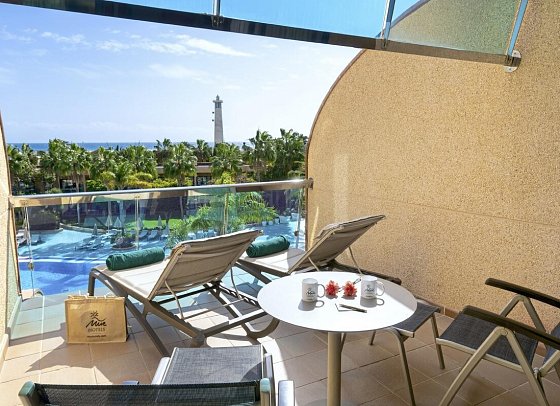 MUR Faro Jandia & Spa - Wohnbeispiel Doppelzimmer Superior Meerblick (Zimmercodierung DSM)