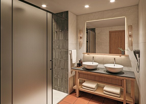 Esencia de Fuerteventura by Princess Hotels - Modellbild Wohnbeispiel Doppelzimmer (Zimmercodierungen DG1, DG2, DC1, DGN, DCN & D1N)