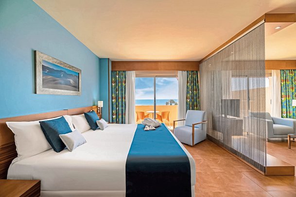 Elba Carlota Beach & Golf Resort - Wohnbeispiel Juniorsuite Meerblick (Zimmercodierungen JBM & JI1)