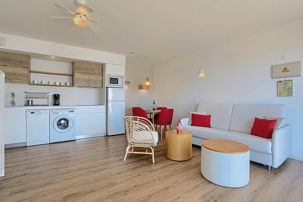 Atalaya de Jandía by LIVVO - Wohnbeispiel Appartement 2 Schlafzimmer (Zimmercodierung OBM)