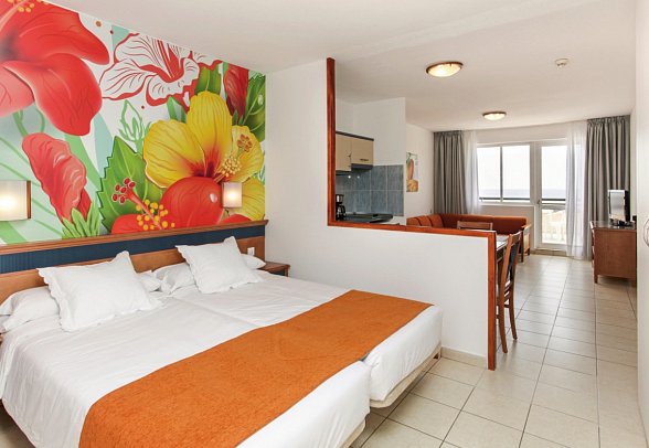 Palm Garden - Wohnbeispiel Studio Meerblick (Zimmercodierungen S1M & SSM)