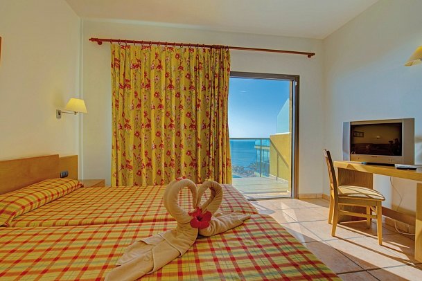 SBH Club Paraiso Playa - Wohnbeispiel Doppelzimmer Meerblick (Zimmercodierungen DBM, DCM & DPM)