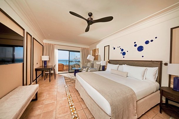 Secrets Bahía Real Resort & Spa - Wohnbeispiel Juniorsuite Meerblick (Zimmercodierung JBM)