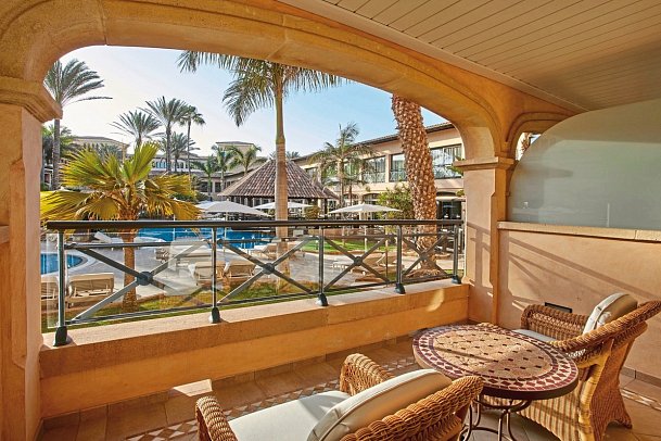 Secrets Bahía Real Resort & Spa - Wohnbeispiel Juniorsuite Poolblick (Zimmercodierung JBP)