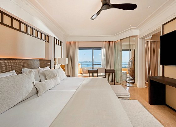 Secrets Bahía Real Resort & Spa - Wohnbeispiel Suite frontaler Meerblick Preferred Club (Zimmercodierung WBM)
