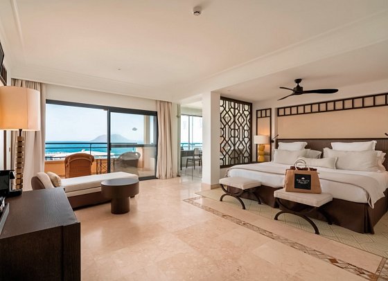 Secrets Bahía Real Resort & Spa - Wohnbeispiel Suite Meerblick Preferred Club (Zimmercodierung WBM)
