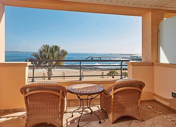Secrets Bahía Real Resort & Spa - Wohnbeispiel Juniorsuite Deluxe Meerblick (Zimmercodierung J1M)