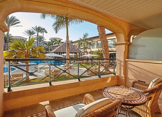 Secrets Bahía Real Resort & Spa - Wohnbeispiel Juniorsuite Poolblick (Zimmercodierung JBP)