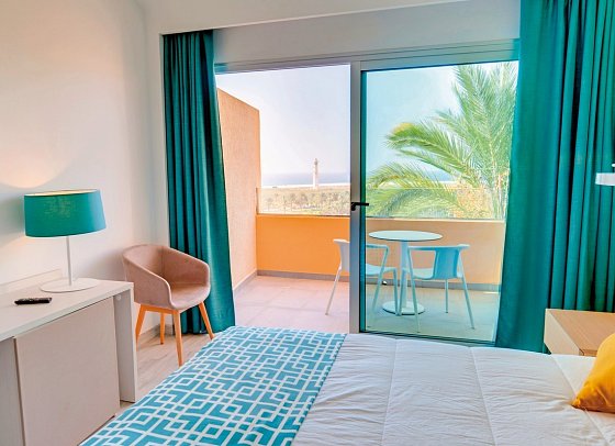 SBH Maxorata Resort - Wohnbeispiel Doppelzimmer Meerblick (Zimmercodierungen DBN, DPN & DCN)