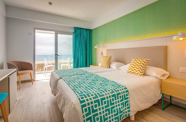 SBH Maxorata Resort - Wohnbeispiel Doppelzimmer Meerblick (Zimmercodierungen DBN, DPN & DCN)