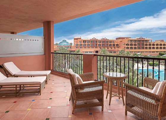 Sheraton Fuerteventura Beach, Golf & Spa Resort - Wohnbeispiel Juniorsuite Premium Gartenblick (Zimmercodierung JMG)