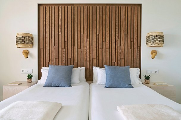 Iberostar Selection Fuerteventura Palace - Wohnbeispiel Doppelzimmer seitl. Meerblick (Zimmercodierungen D1N & D2N)