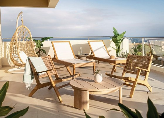 Iberostar Waves Gaviotas Park - Wohnbeispiel Suite Meerblick (Zimmercodierungen WBM & WB5)