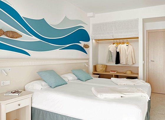 Iberostar Waves Gaviotas Park - Wohnbeispiel Familiensuite (Zimmercodierungen WBN, W2N, W1M, W3M, WMP, W3P, WI1 & WI2)