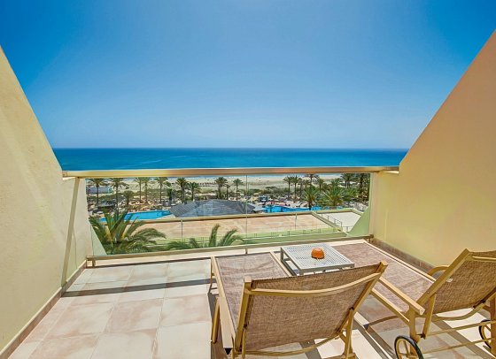 SBH Costa Calma Palace - Wohnbeispiel Doppelzimmer Meerblick (Zimmercodierungen DBM & DCM)