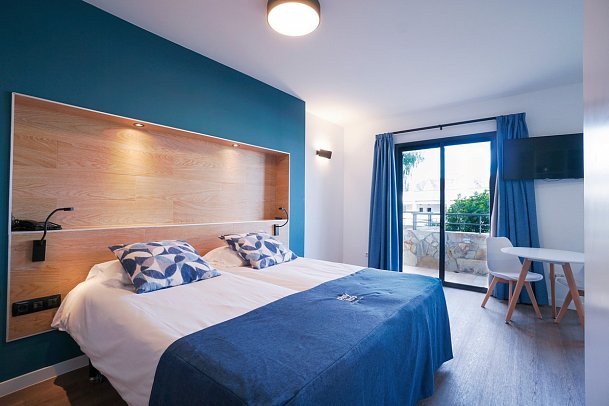 Playitas Hotel - Wohnbeispiel Doppelzimmer (Zimmercodierungen DB1 & DP1)