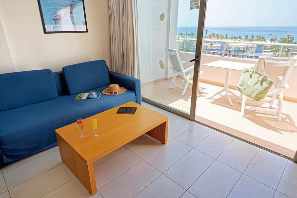 Servatur Alameda de Jandía - Wohnbeispiel Appartement 1 Schlafzimmer Premium Meerblick Obere Etagen (Zimmercodierung AMM)