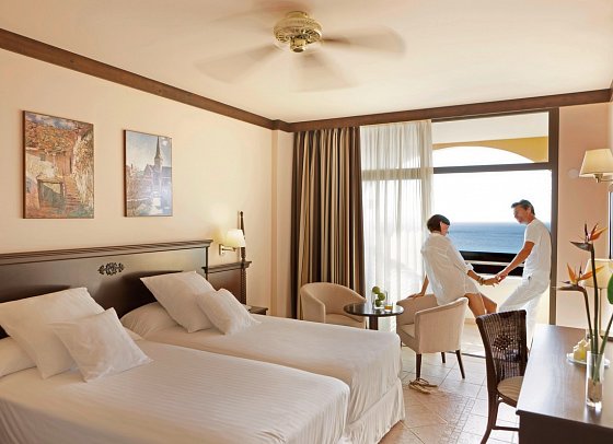 Occidental Jandía Royal Level - Wohnbeispiel Doppelzimmer Deluxe Meerblick (Zimmercodierung DDM)