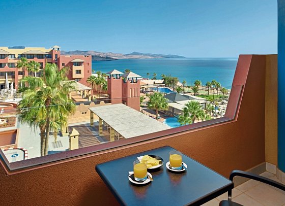 H10 Tindaya - Wohnbeispiel Doppelzimmer seitl. Meerblick (Zimmercodierungen DBN & D2N)