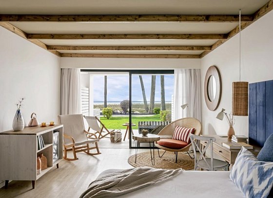 Zel by Melia Fuerteventura - Wohnbeispiel Juniorsuite Zel mit Garten (Zimmercodierungen JB1 & JB2)
